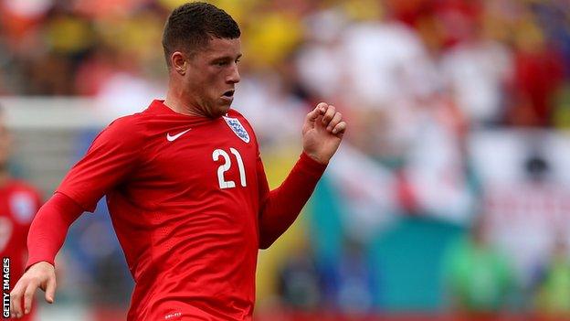 Ross Barkley of England