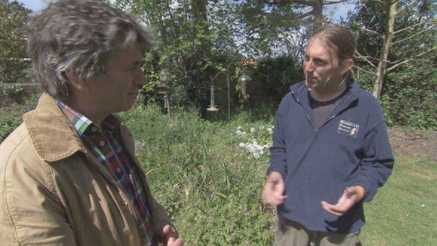 Dave Leech on Springwatch