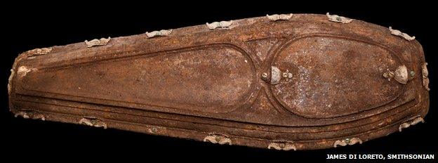 cast iron coffin