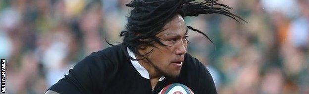 Ma'a Nonu in action for New Zealand