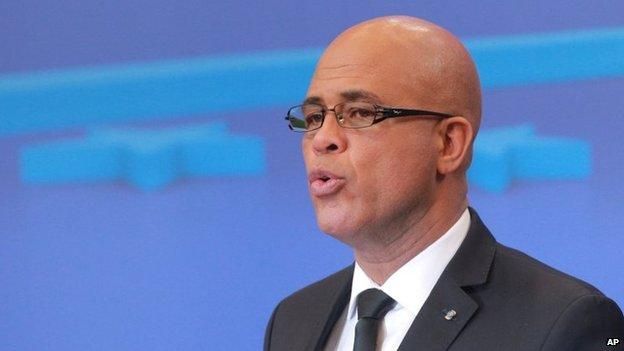 File photo: President Michel Martelly