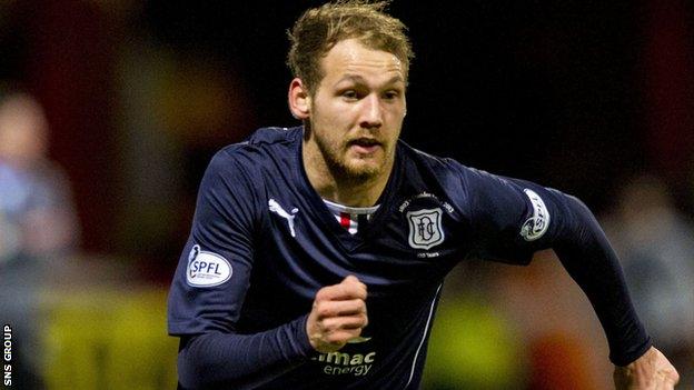 Dundee forward Martin Boyle