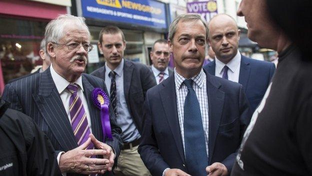 Roger Helmer and Nigel Farage