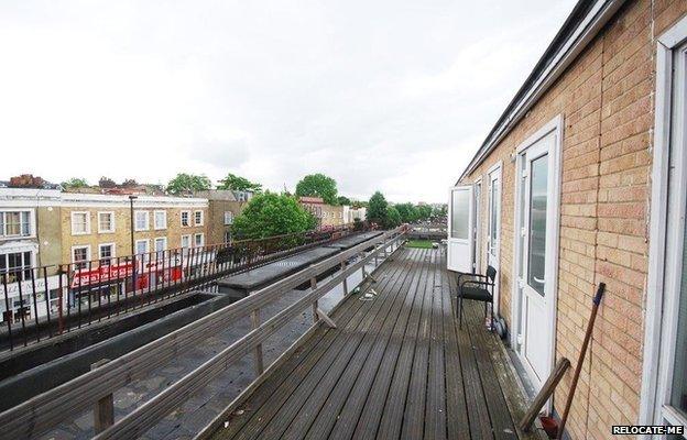 Balcony in Islington