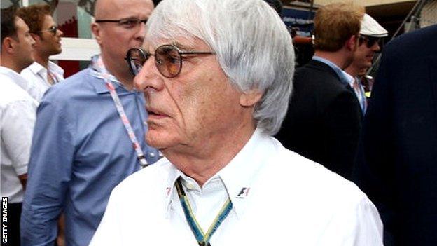 Bernie Ecclestone