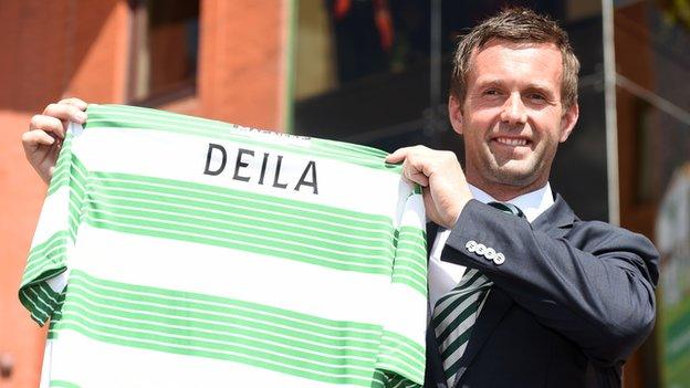 Celtic manager Ronny Deila