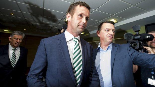 Celtic manager Ronny Deila