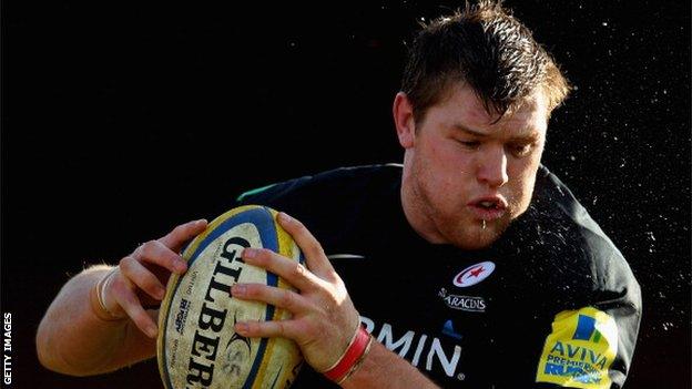 Saracens forward Hayden Smith