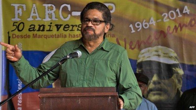 Ivan Marquez, Farc commander, Havana, 27 May 14