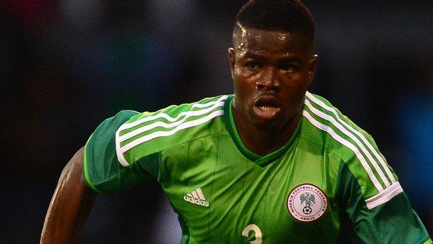 Nigeria's Elderson Echiejile will miss the 2014 World Cup