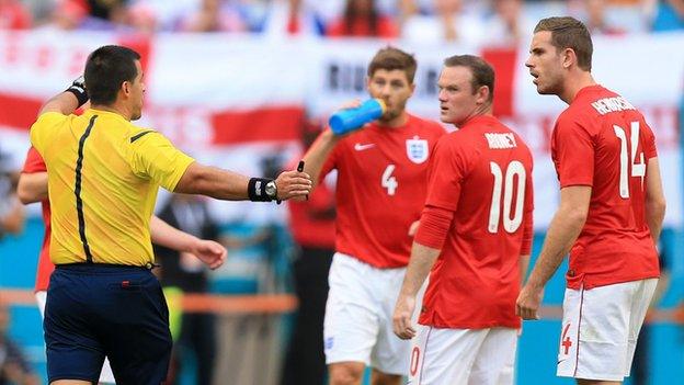 England v Honduras