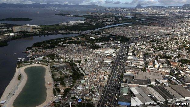 Artificial beach, Ramos, Rio