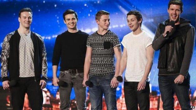 Collabro win Britain's Got Talent