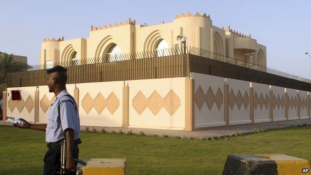 Taliban office in Doha (June 2013)