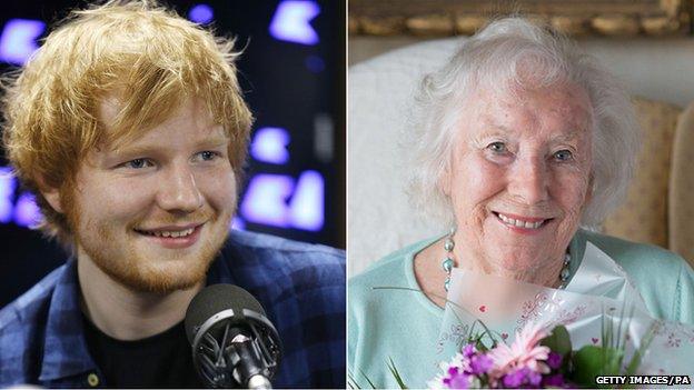 Ed Sheeran/Dame Vera Lynn