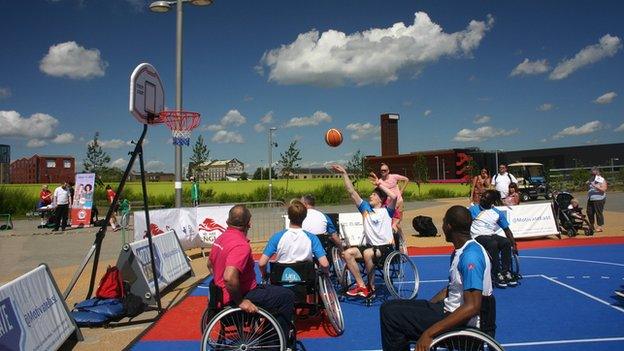 Wheelchair basketball