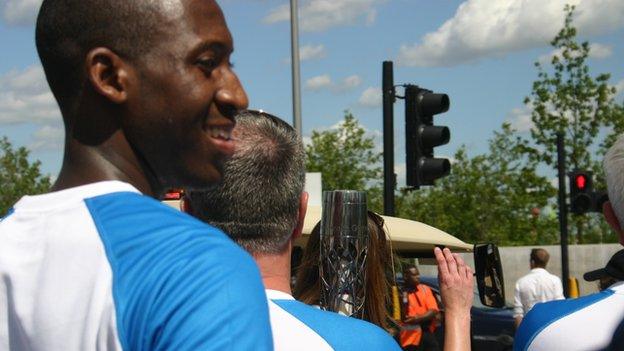 Baton bearers