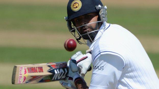 Sri Lanka's Lahiru Thirimanne