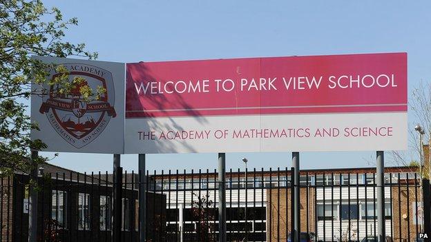 Park View School in Birmingham