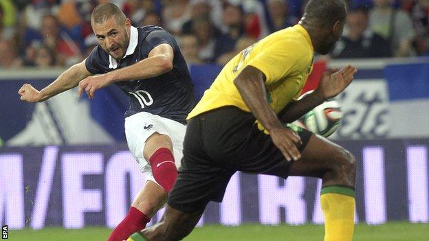 Karim Benzema of France