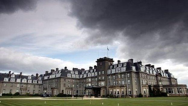 Gleneagles will be the venue for next year's Ryder Cup golf competition