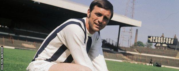 Former West Brom and England forward Jeff Astle