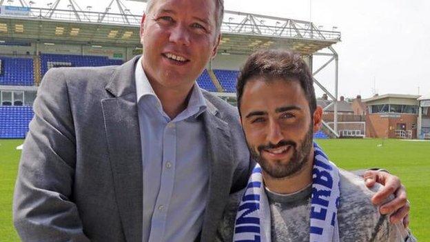 Darren Ferguson and Ehrun Oztumer