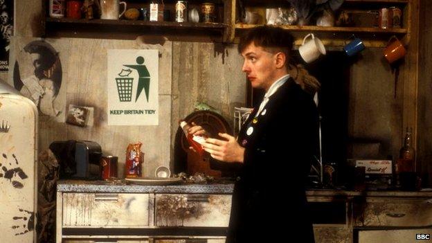 Rik Mayall in The Young Ones