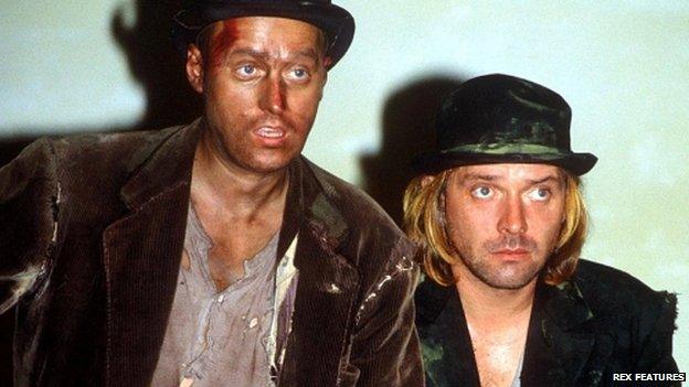 Ade Edmondson and Rik Mayall