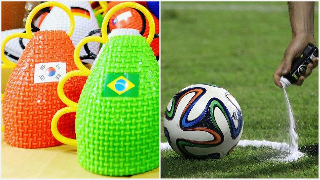 Caxirola and vanishing spray