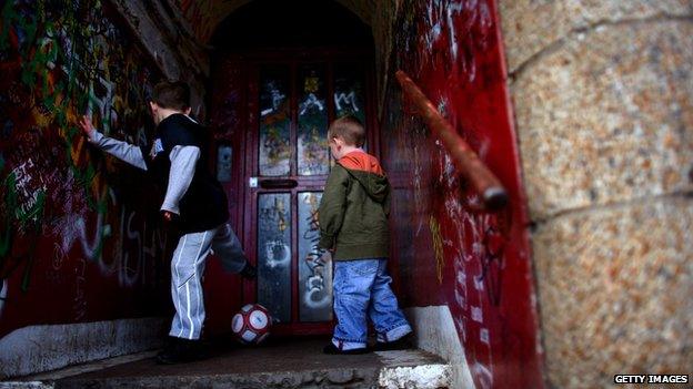 Children in Glasgow