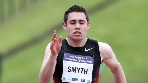 Jason Smyth's selection is something of a surprise after he missed out on achieve a qualifying standard