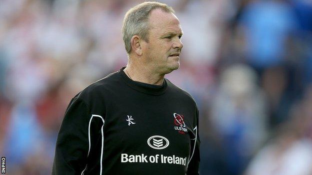 Ulster coach Mark Anscombe