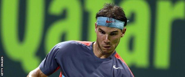 World number one tennis player Rafael Nadal is a regular competitor in Doha