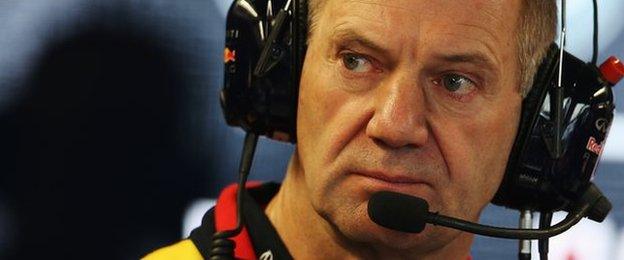 Red Bull racing's Adrian Newey