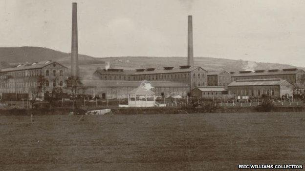 Mond nickel works in Clydach