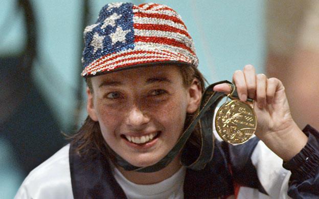 Amy Van Dyken in 1996