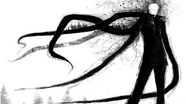 Slender Man illustration