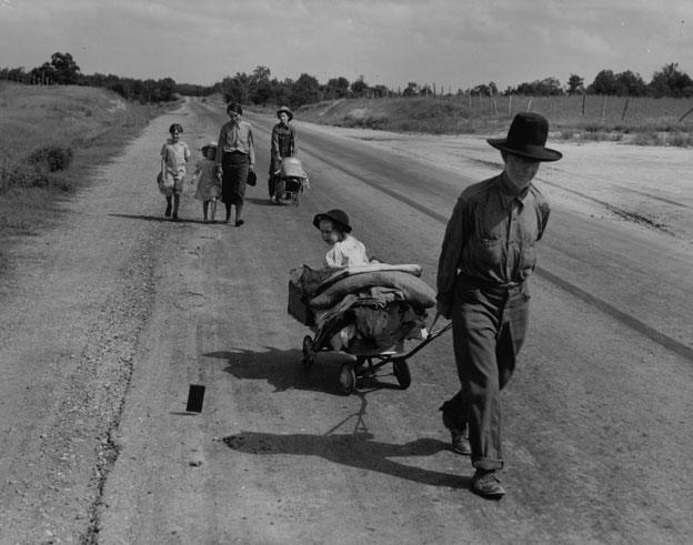 Family in Oklahoma in 1935