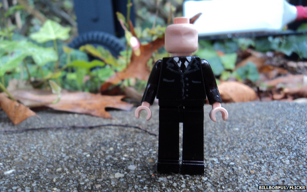 Slenderman in Lego