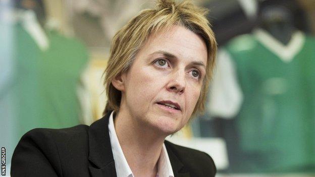 Hibernian chief executive Leeann Dempster is keeping an open mind on the search for a new manager