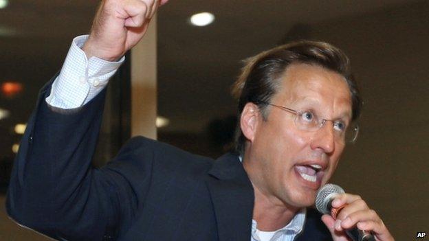 Dave Brat after his victory