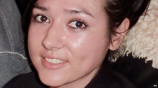 Family handout photo of Erena Wilson