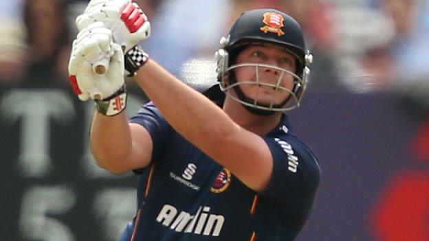 Jesse Ryder in T20 action for Essex