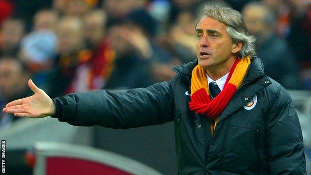 Roberto Mancini at Galatasaray