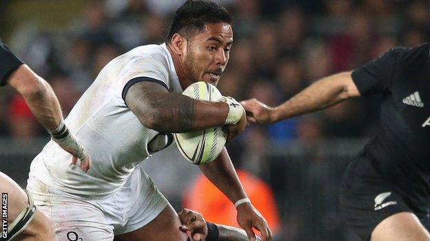 England's Manu Tuilagi