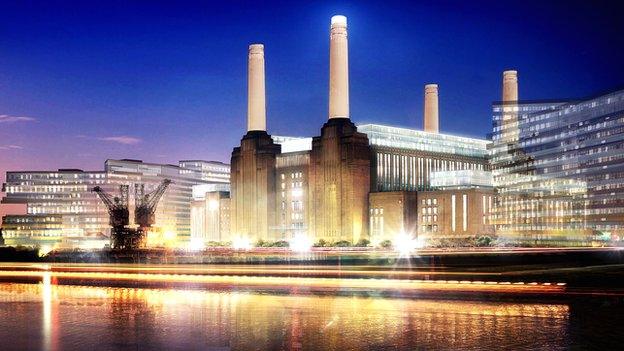 Battersea Power Station, London (artist impression)