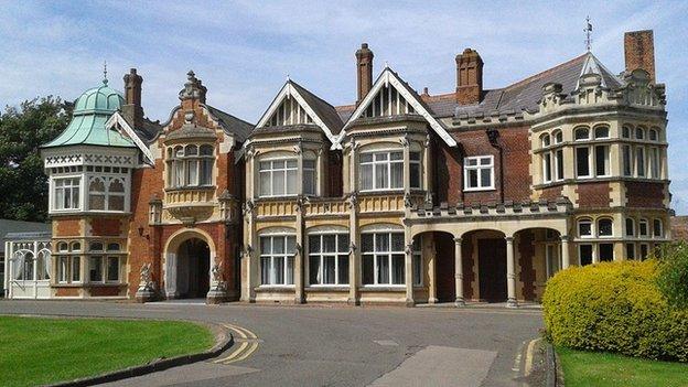Bletchley Park mansion