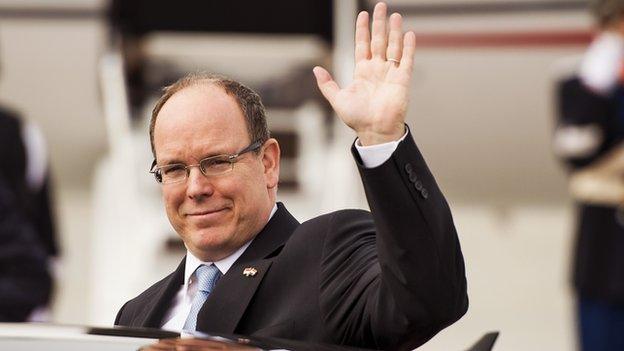 Monaco's Prince Albert II - file pic