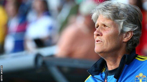 Scotland coach Pia Sundhage